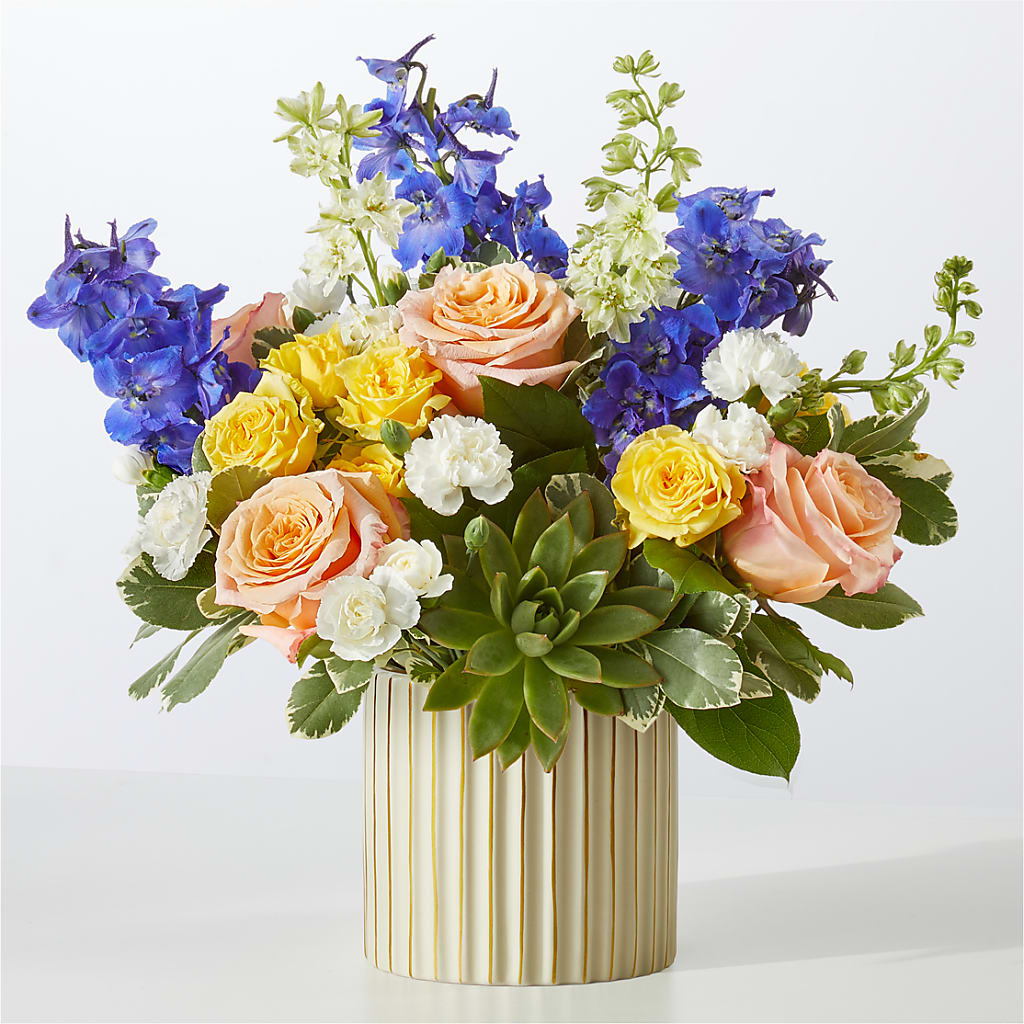 Cobalt Reverie Bouquet – Meramec Florist, Steelville MO