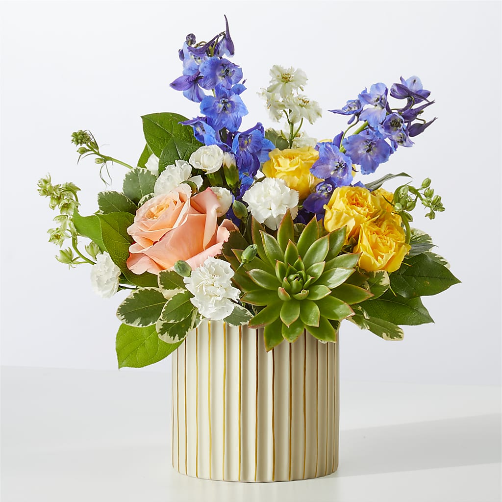 Cobalt Reverie Bouquet – Meramec Florist, Steelville MO
