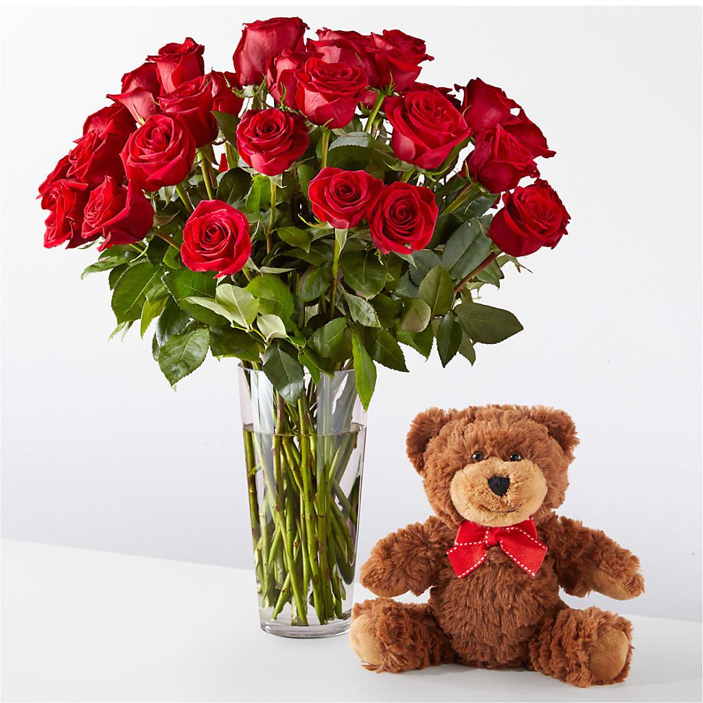 Romantic Long Stem Red Rose Bouquet Bundles – Meramec Florist, Steelville MO