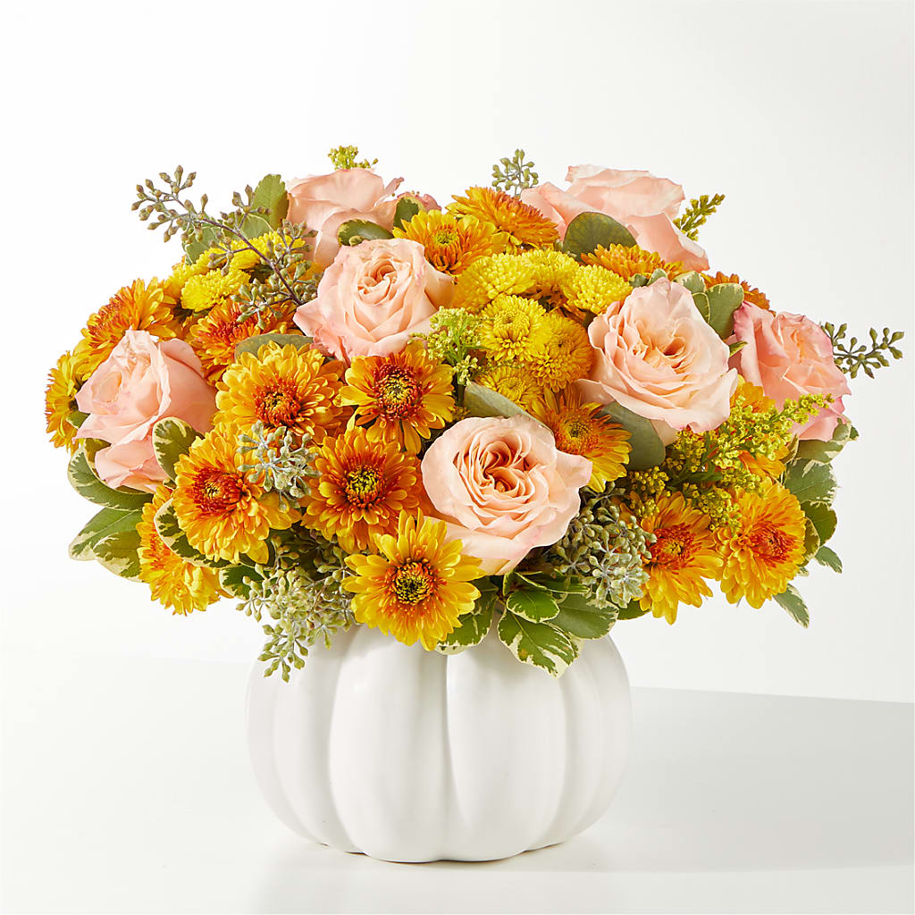 Peachy Pumpkin – Meramec Florist, Steelville MO