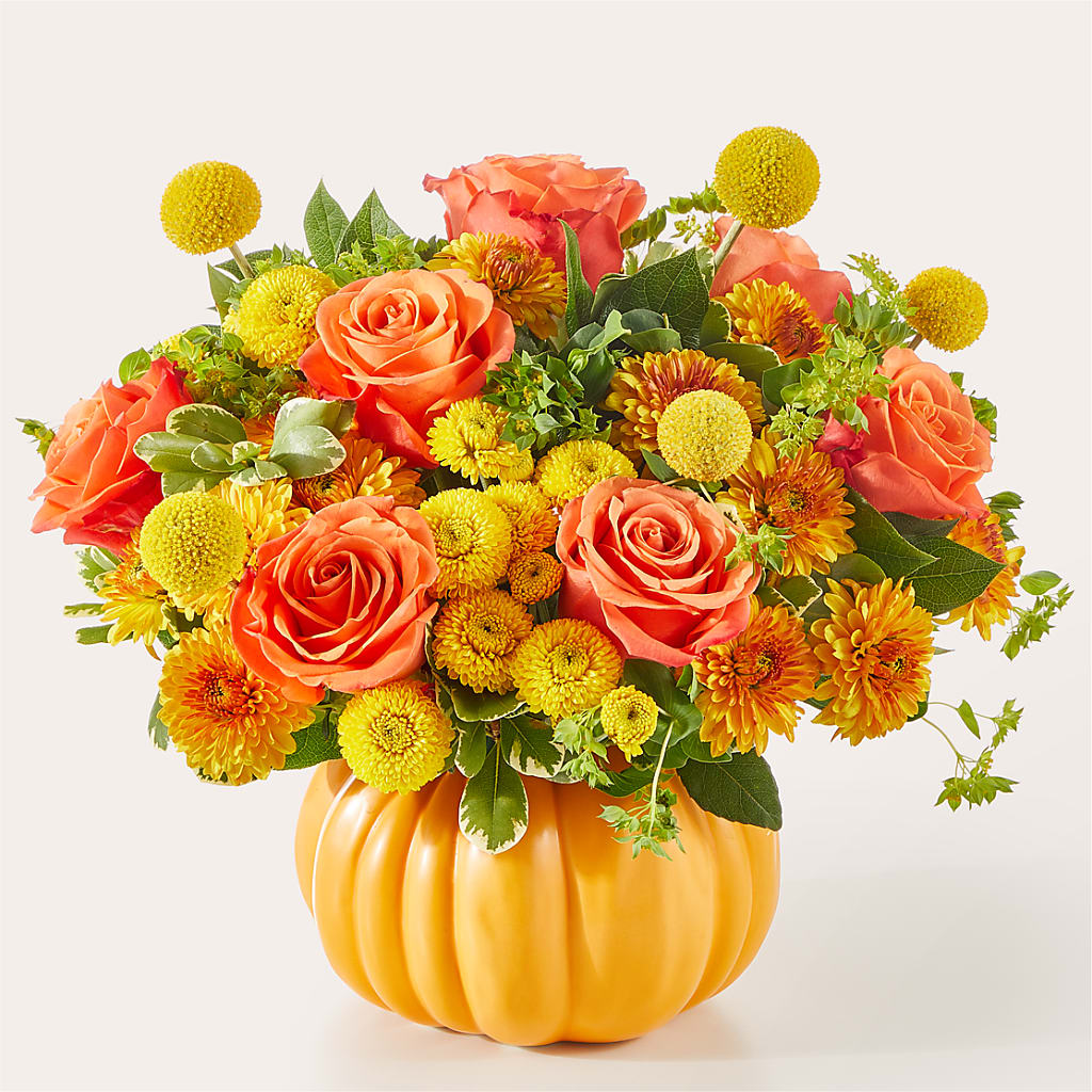 Gourdgeous Pumpkin – Meramec Florist, Steelville MO