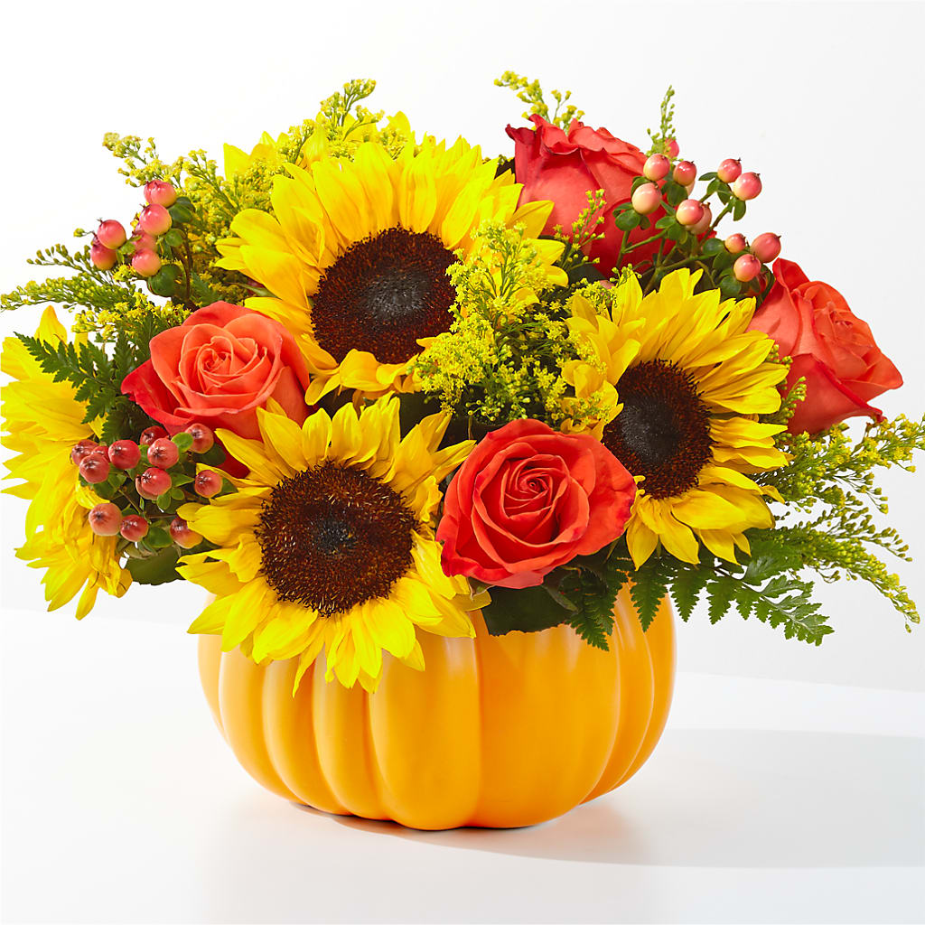 Pick of the Patch Pumpkin Bouquet – Meramec Florist, Steelville MO