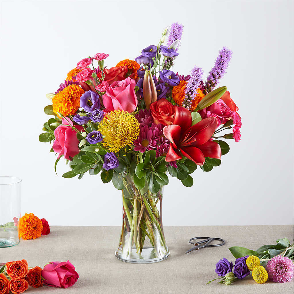 Feast of Color – A Florist Original – Meramec Florist, Steelville MO