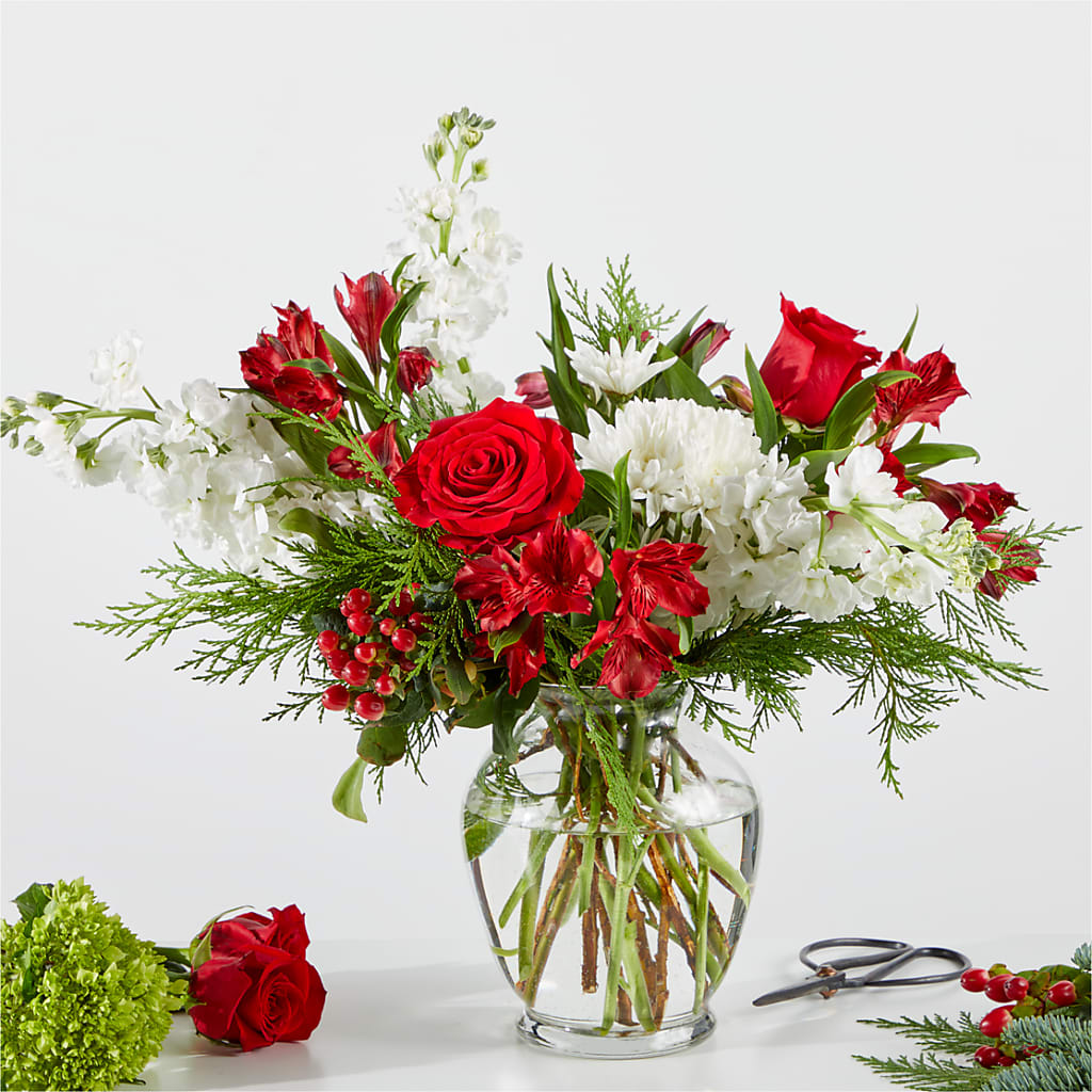 Merry Moment Bouquet – A Florist Original – Meramec Florist, Steelville MO