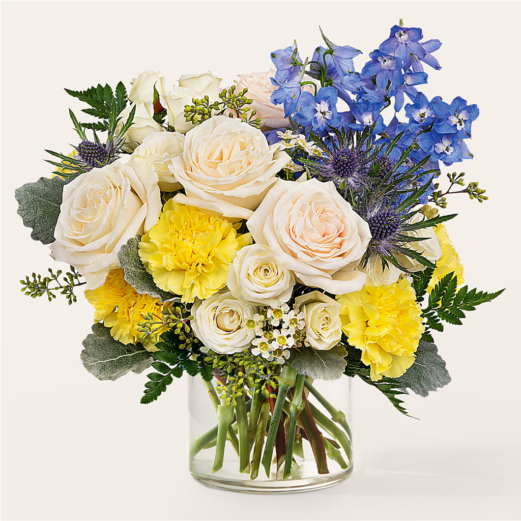 Lemon Sorbet Bouquet – Meramec Florist, Steelville MO