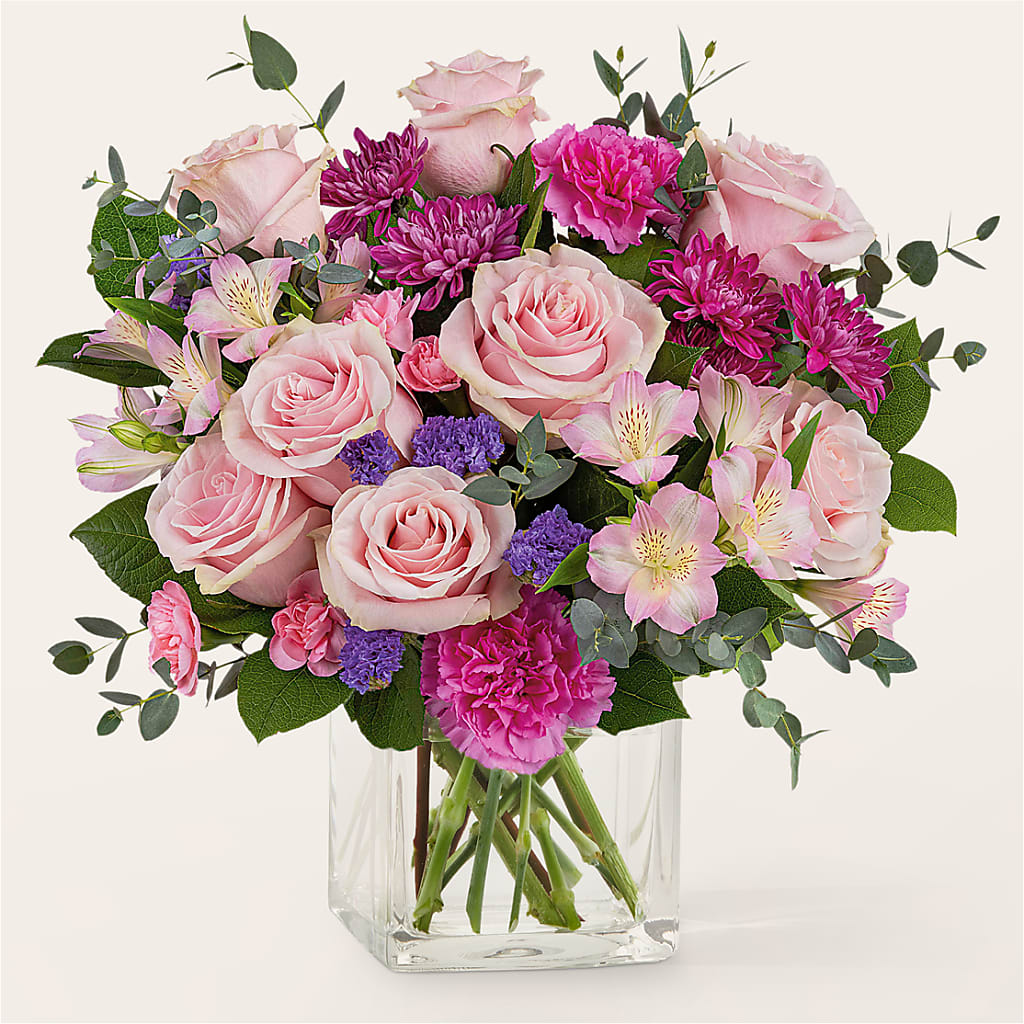 Rosy Radiance Bouquet – Meramec Florist, Steelville MO