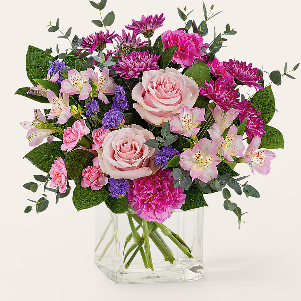 Rosy Radiance Bouquet – Meramec Florist, Steelville MO