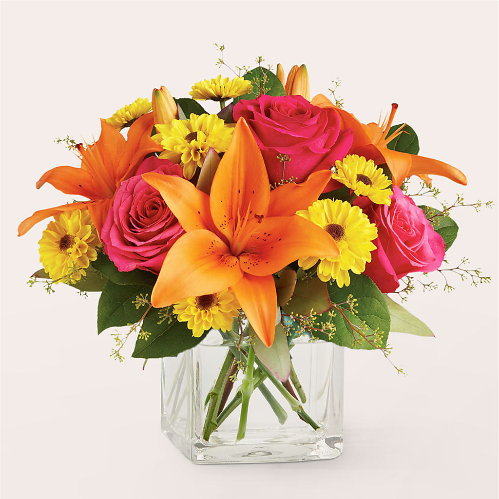 Neon Lights Bouquet – Meramec Florist, Steelville MO