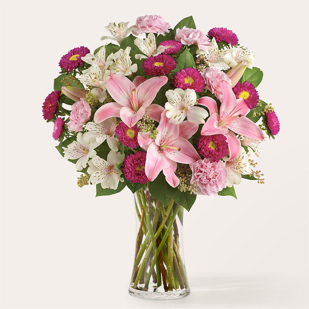 Feeling Fuchsia Bouquet – Meramec Florist, Steelville MO
