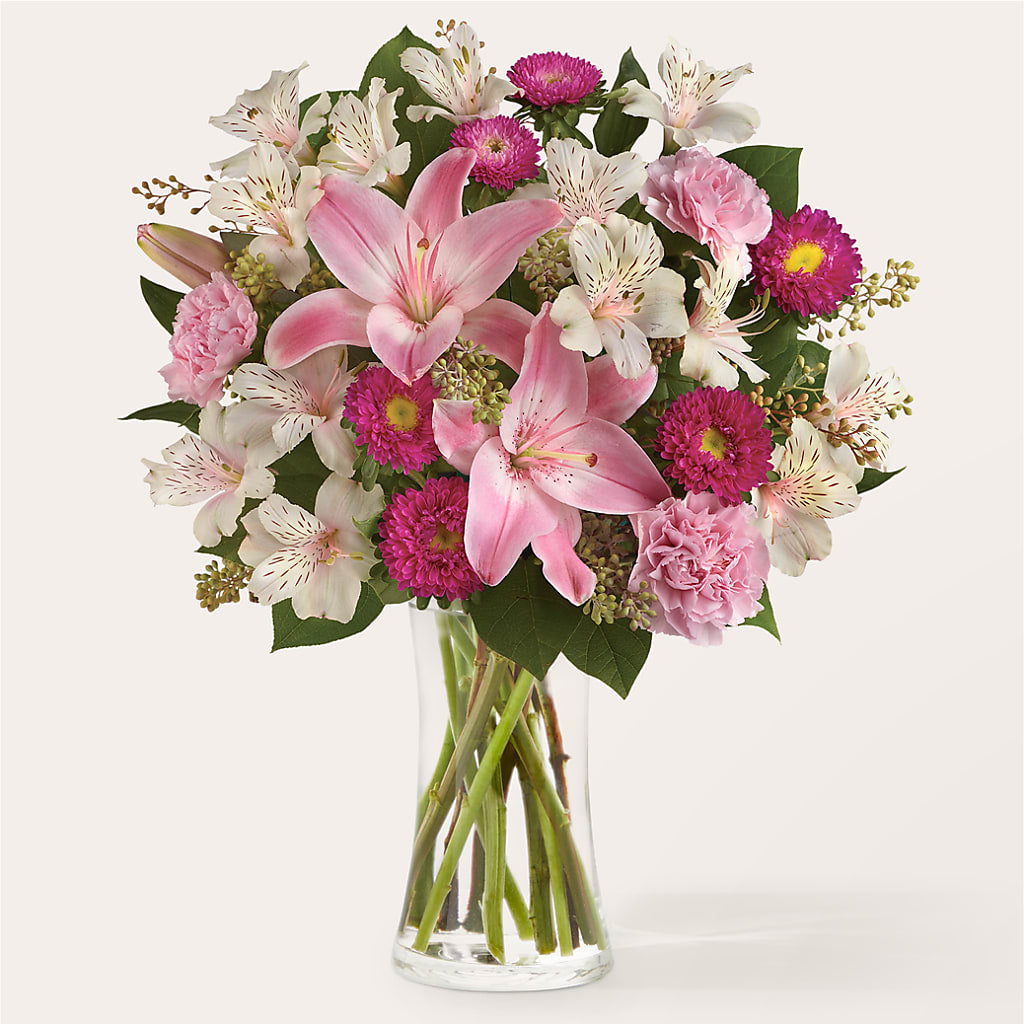 Feeling Fuchsia Bouquet – Meramec Florist, Steelville MO