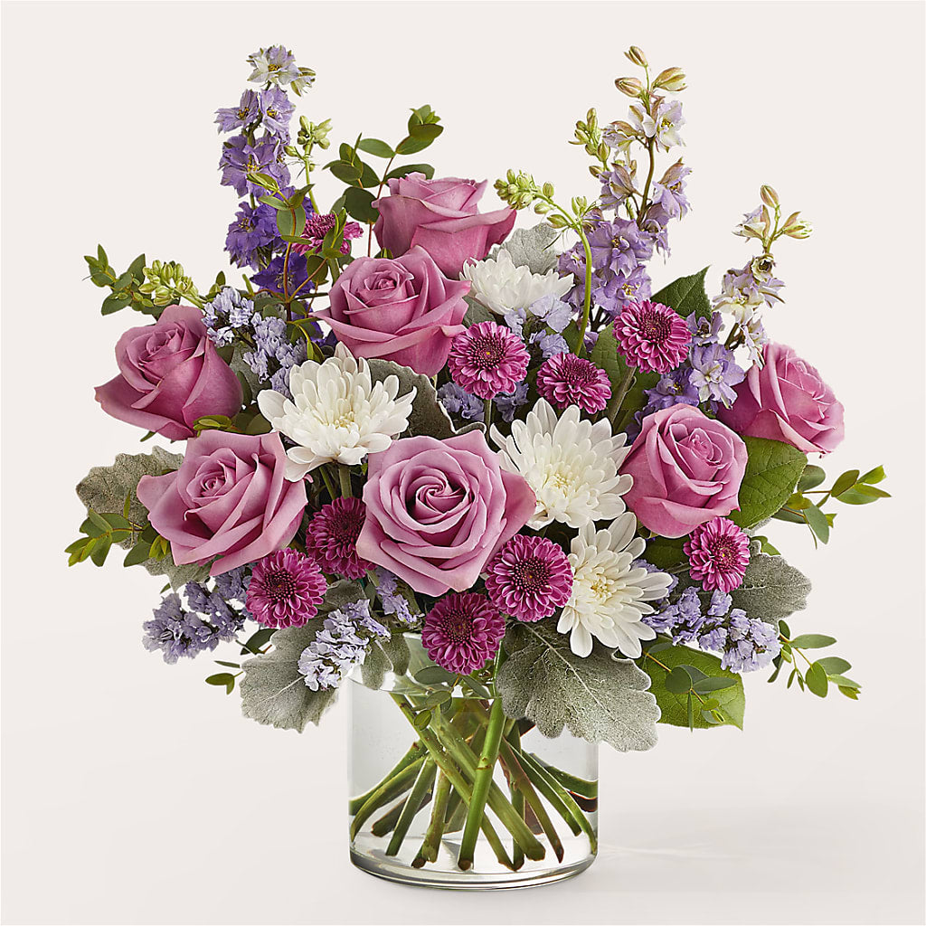 Violet Frost Bouquet – Meramec Florist, Steelville MO