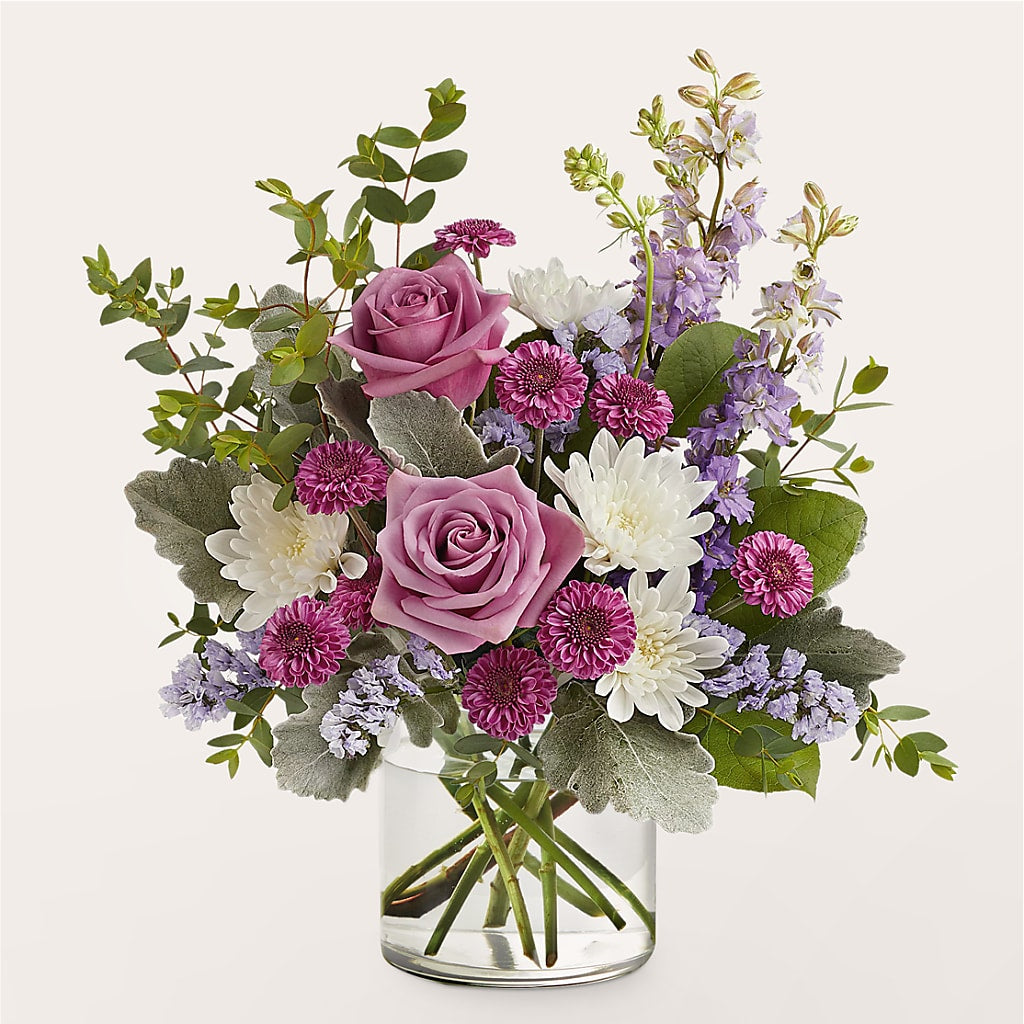 Violet Frost Bouquet – Meramec Florist, Steelville MO