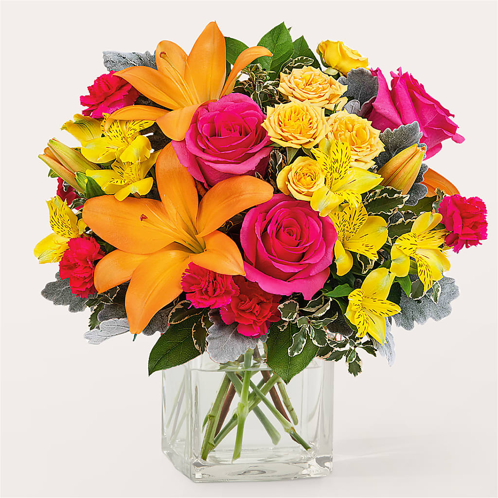 To the Tropics Bouquet – Meramec Florist, Steelville MO