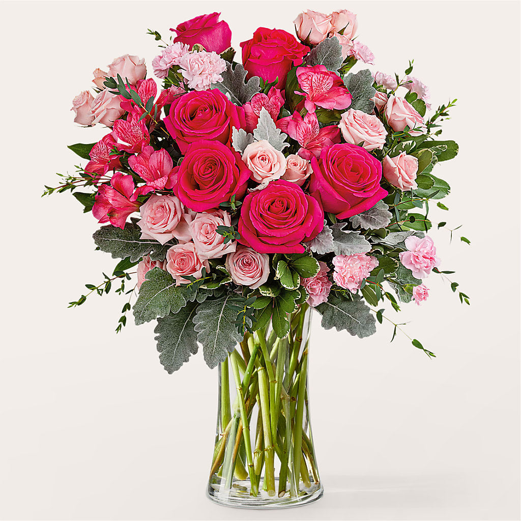 Tickled Pink Bouquet – Meramec Florist, Steelville MO