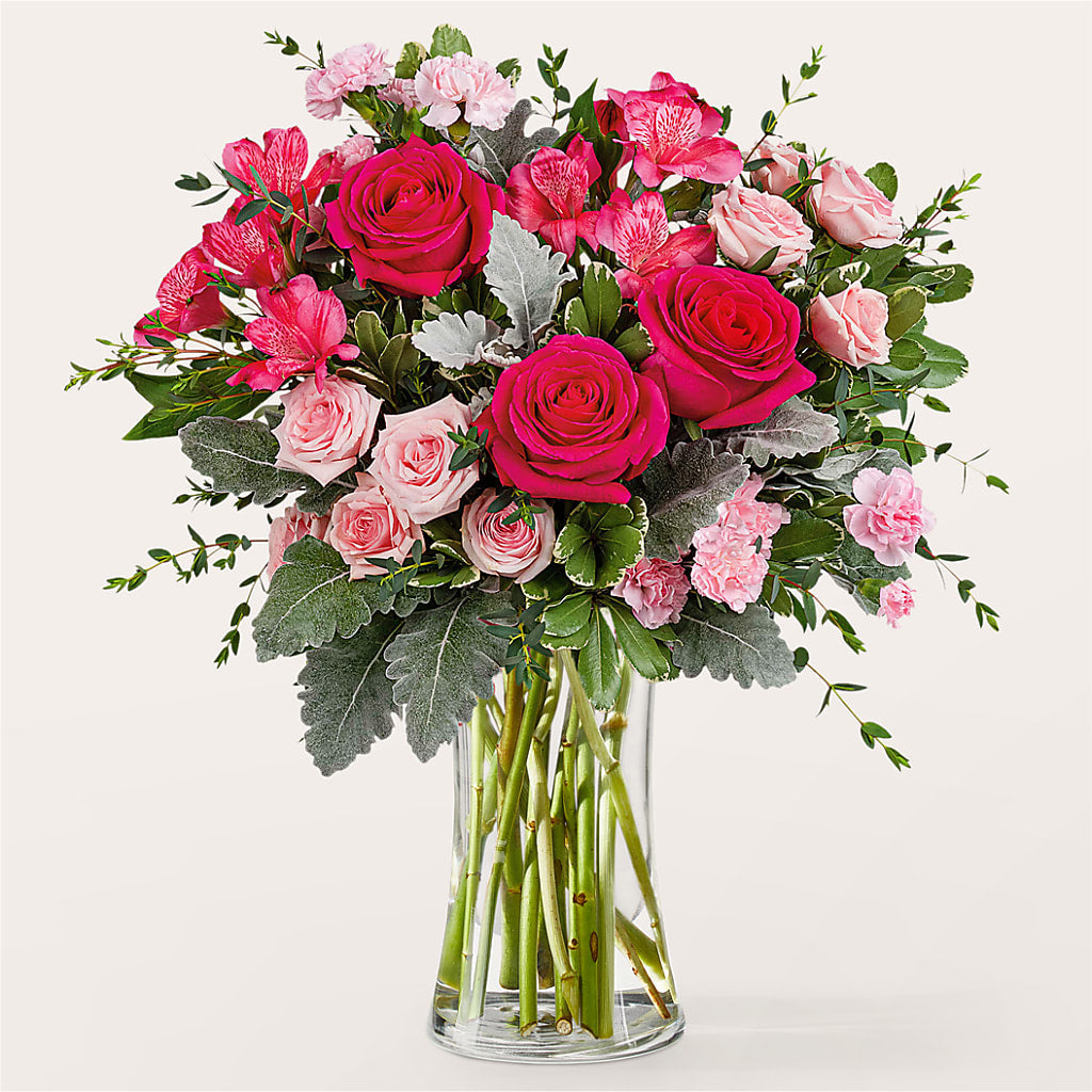 Tickled Pink Bouquet – Meramec Florist, Steelville MO