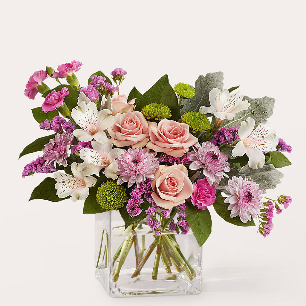 Pink Suede Bouquet – Meramec Florist, Steelville MO