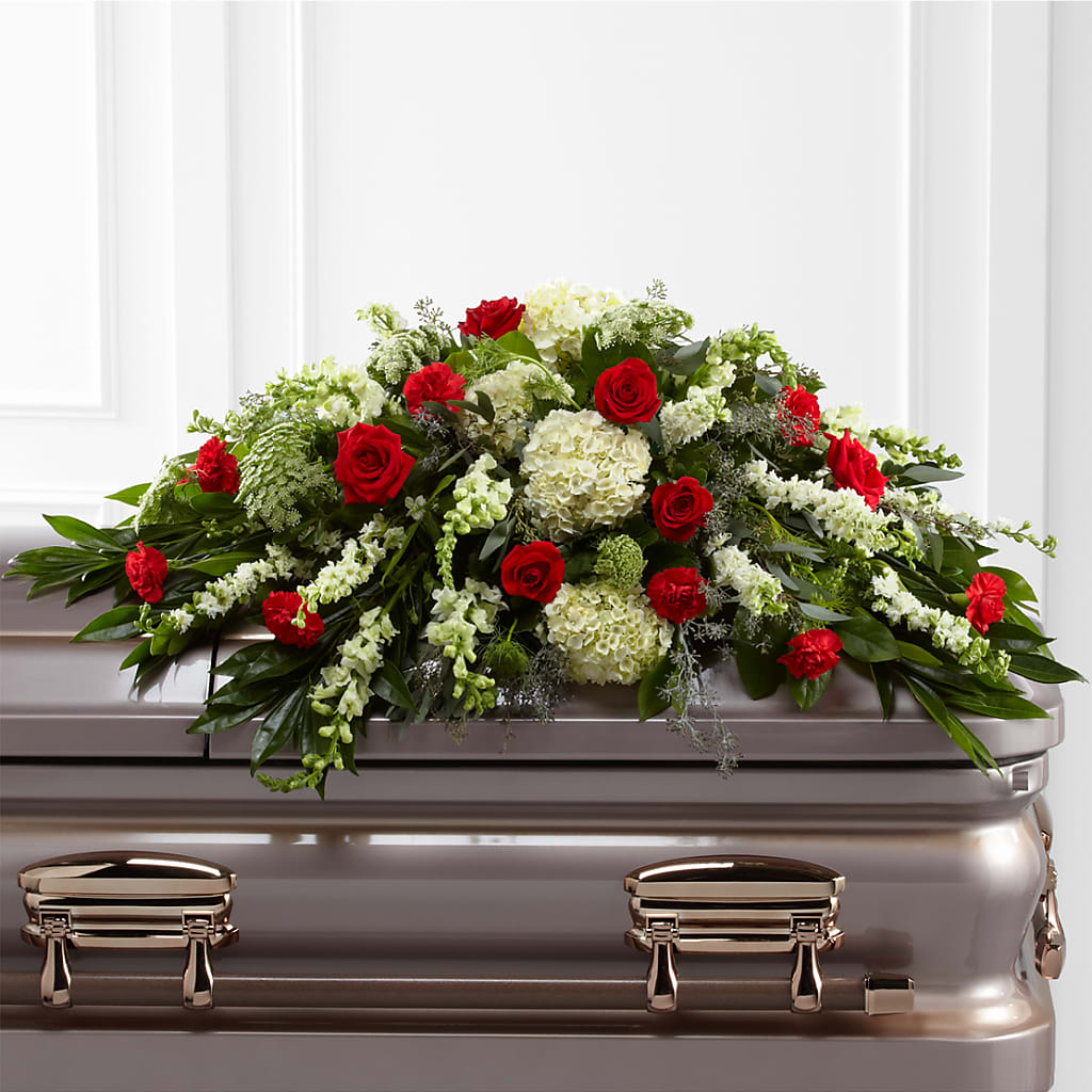 Sincerity Casket Spray – Meramec Florist, Steelville MO