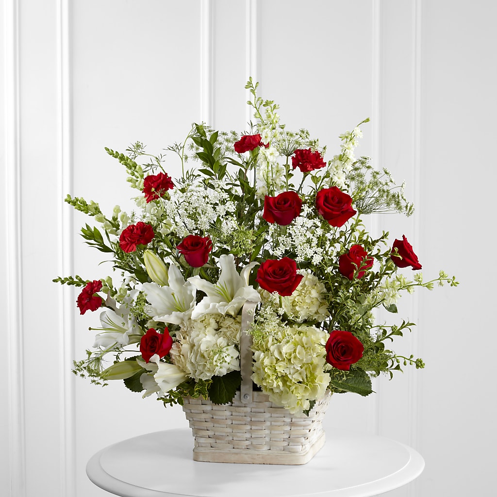 In Loving Memory Arrangement – Meramec Florist, Steelville MO