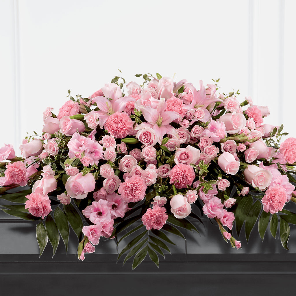 Garden of Comfort Casket Spray (Standard) – Meramec Florist, Steelville MO