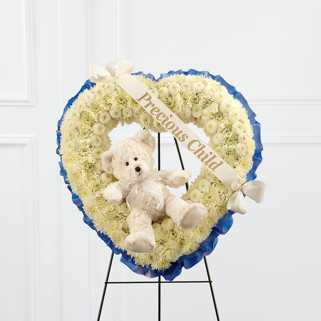Precious Child Standing Heart – Meramec Florist, Steelville MO