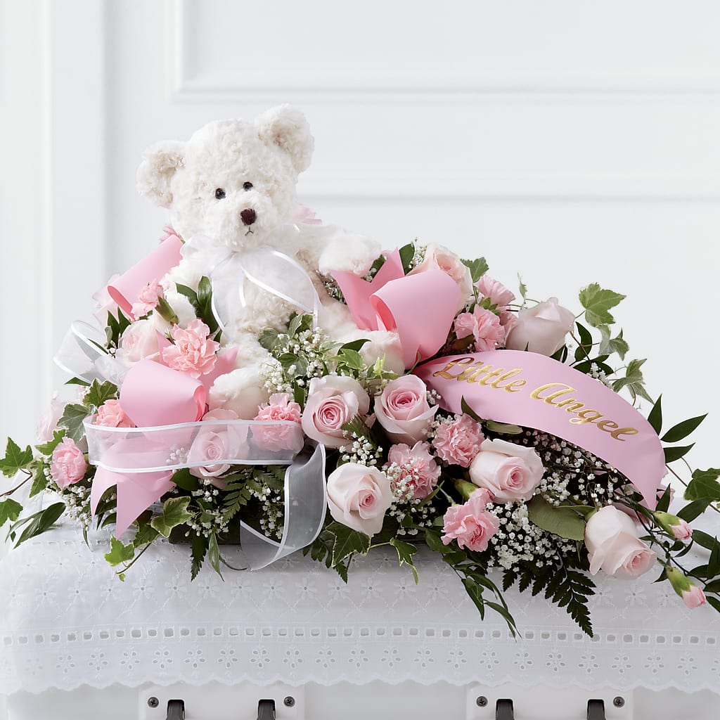 Touch of Sympathy Casket Spray – Meramec Florist, Steelville MO