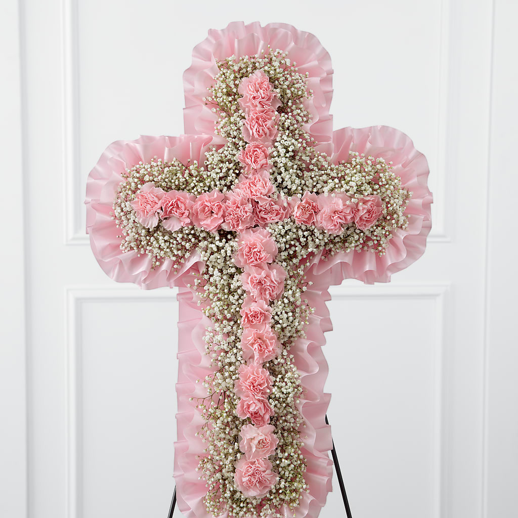 Angel's Cross Easel – Meramec Florist, Steelville MO