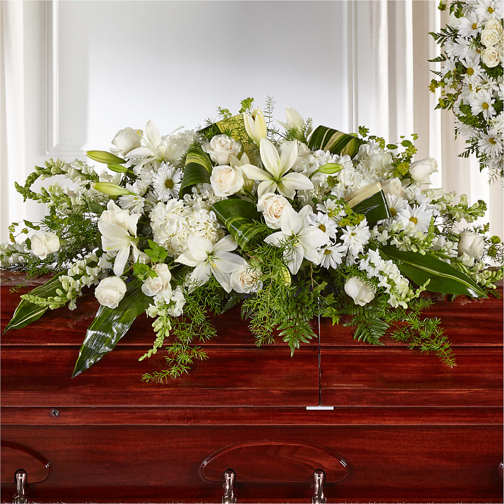Abundance Casket Spray – Meramec Florist, Steelville MO