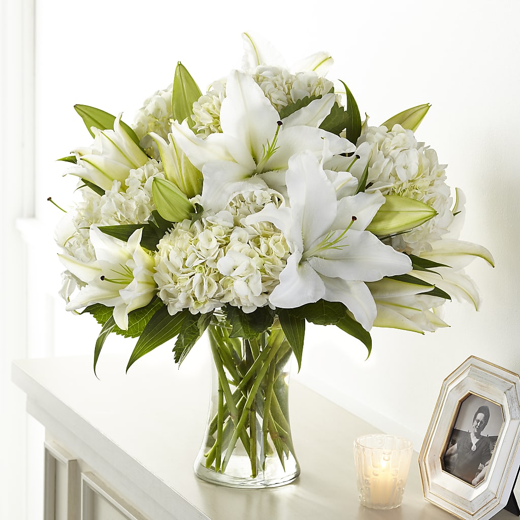 Compassionate Lily Bouquet – Meramec Florist, Steelville MO