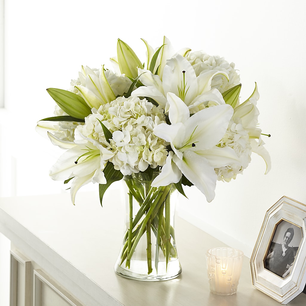 Compassionate Lily Bouquet – Meramec Florist, Steelville MO