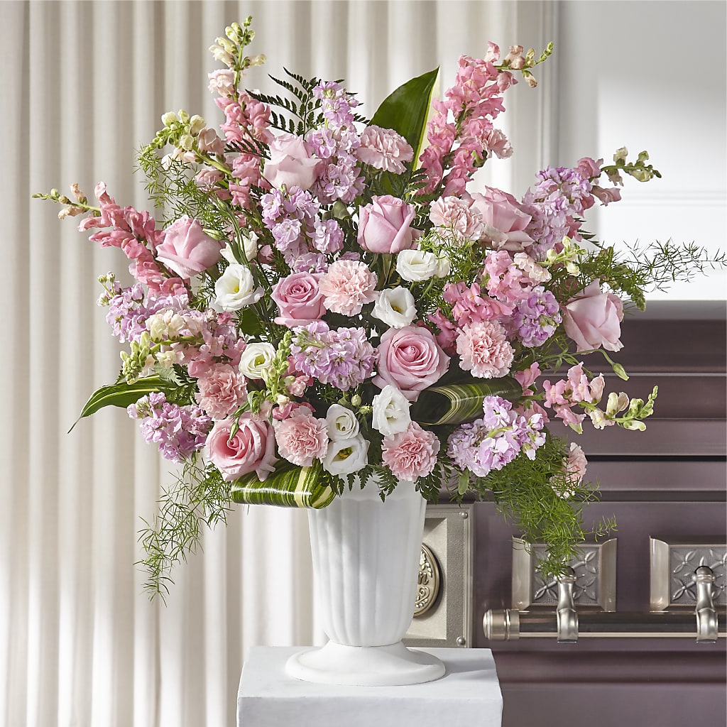Divine Comfort Arrangement – Meramec Florist, Steelville MO