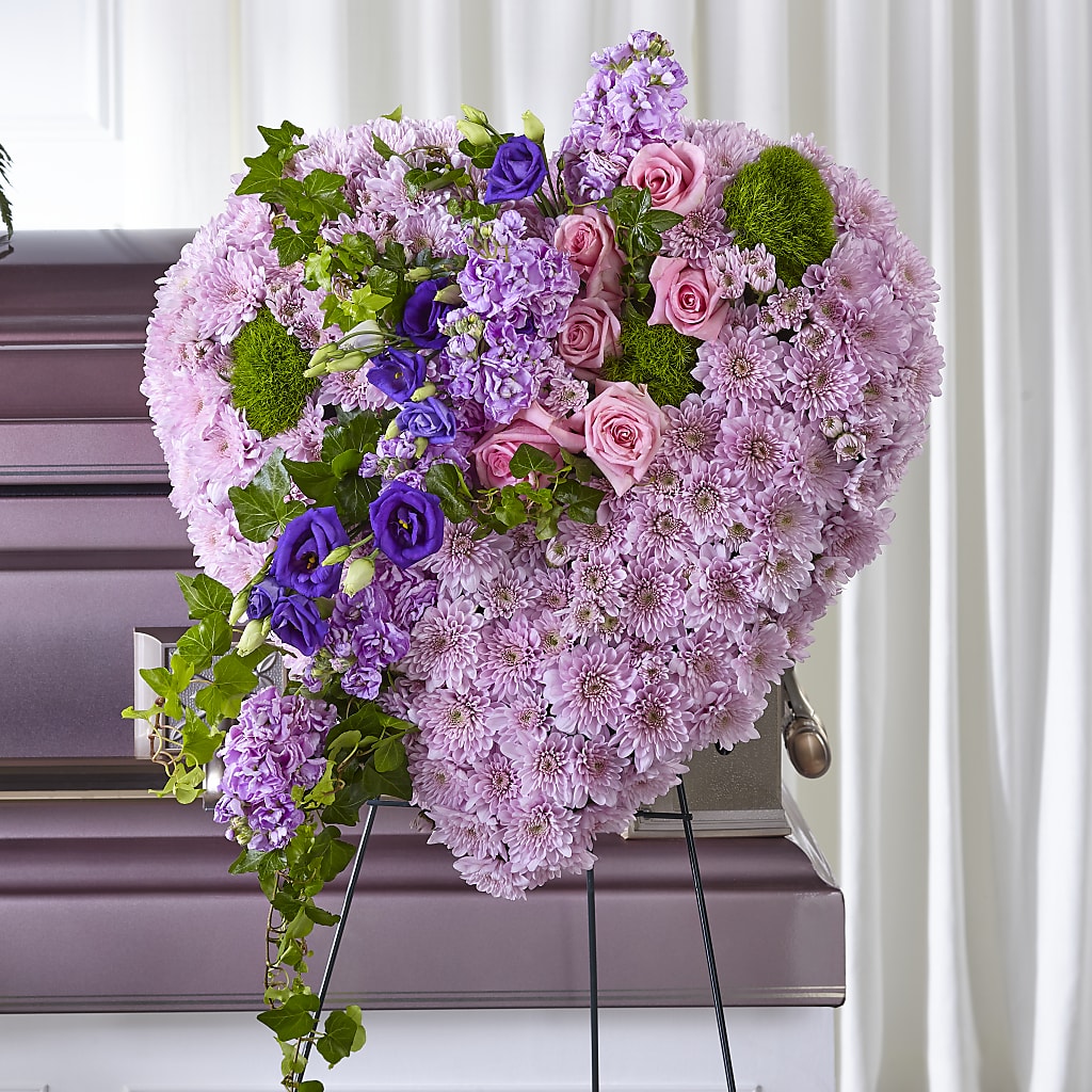 Treasured Love Standing Heart – Meramec Florist, Steelville MO