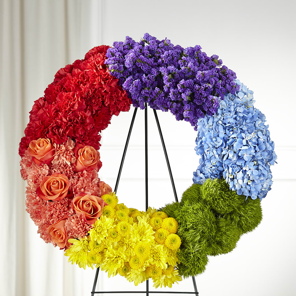 Circle of Love Wreath – Meramec Florist, Steelville MO