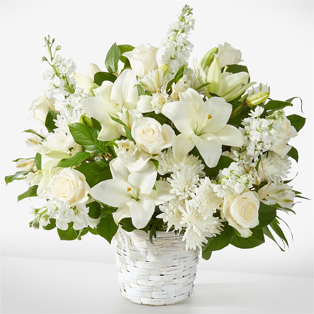 Peaceful Reflections Arrangement – Meramec Florist, Steelville MO
