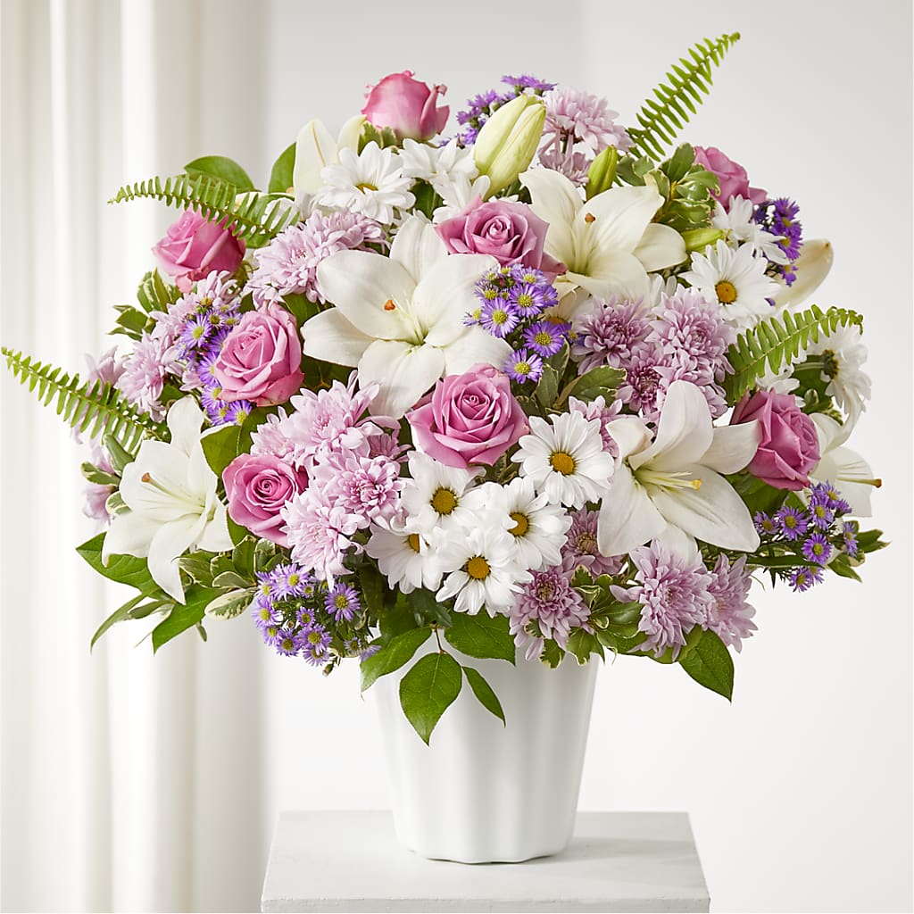 Warmest Thoughts Tabletop Basket – Meramec Florist, Steelville MO