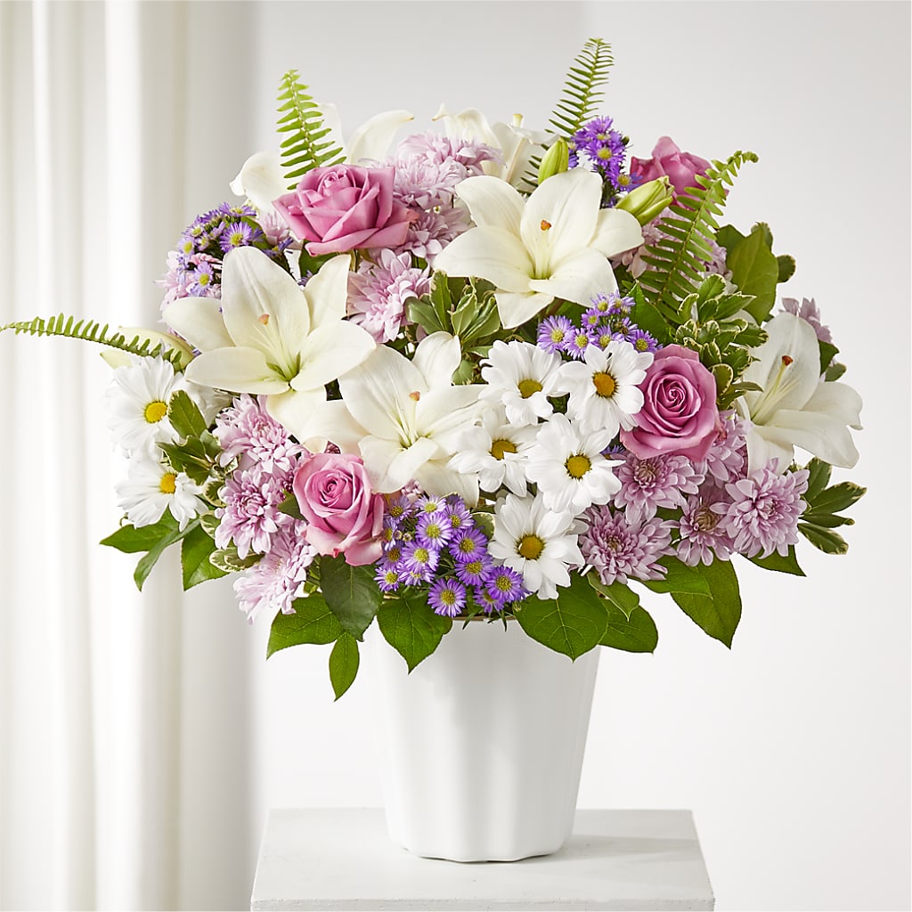 Warmest Thoughts Tabletop Basket – Meramec Florist, Steelville MO