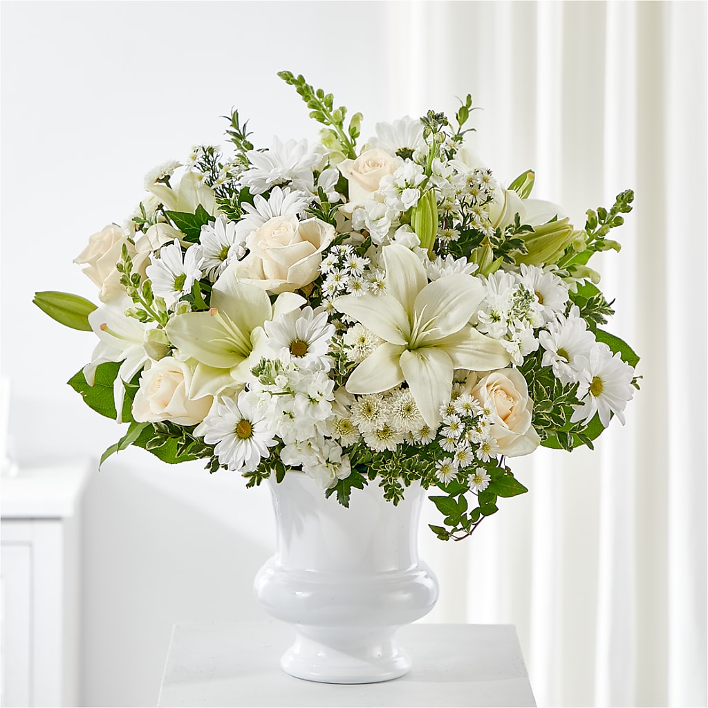 Uplifting Urn Arrangement – Meramec Florist, Steelville MO