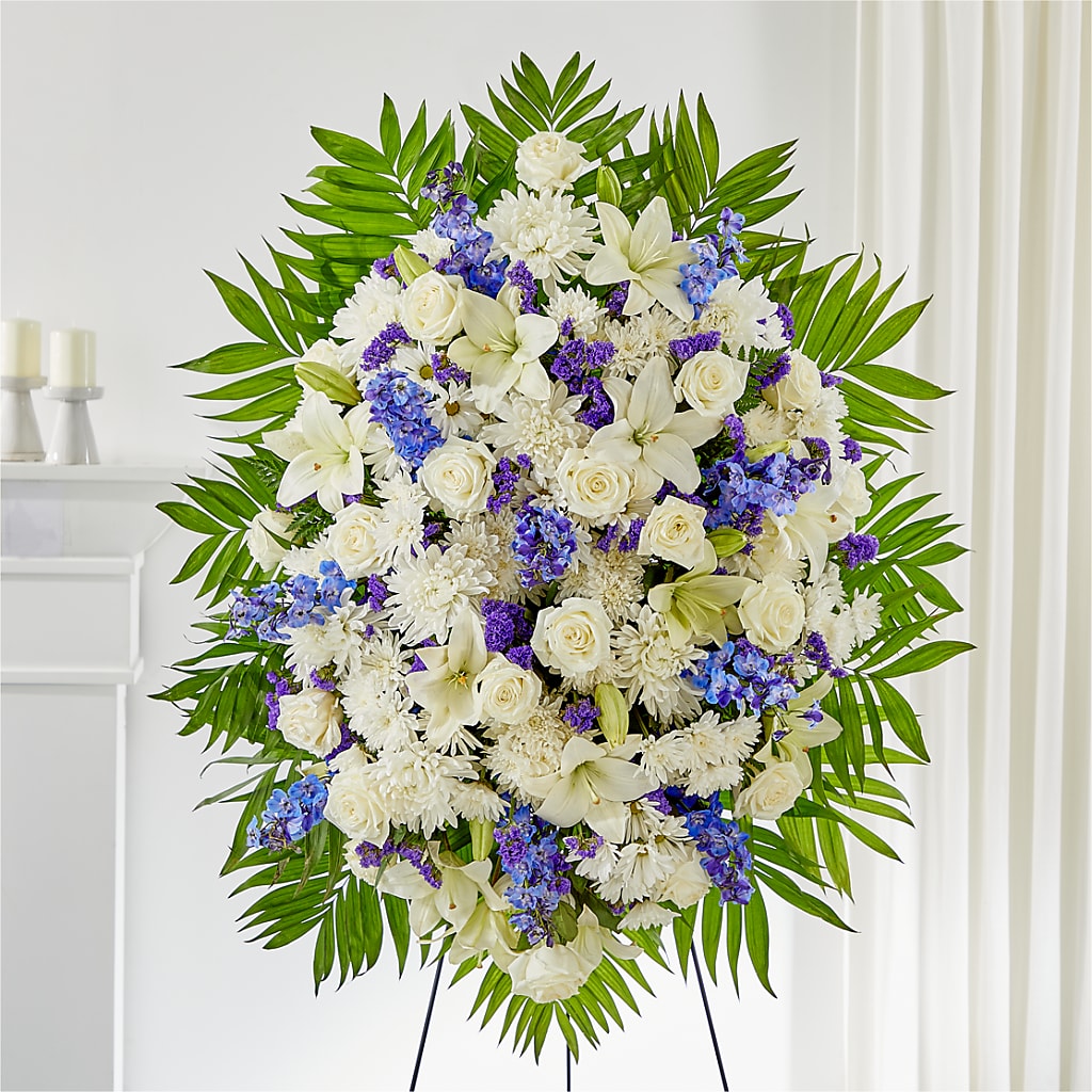 At Rest Standing Spray – Meramec Florist, Steelville MO