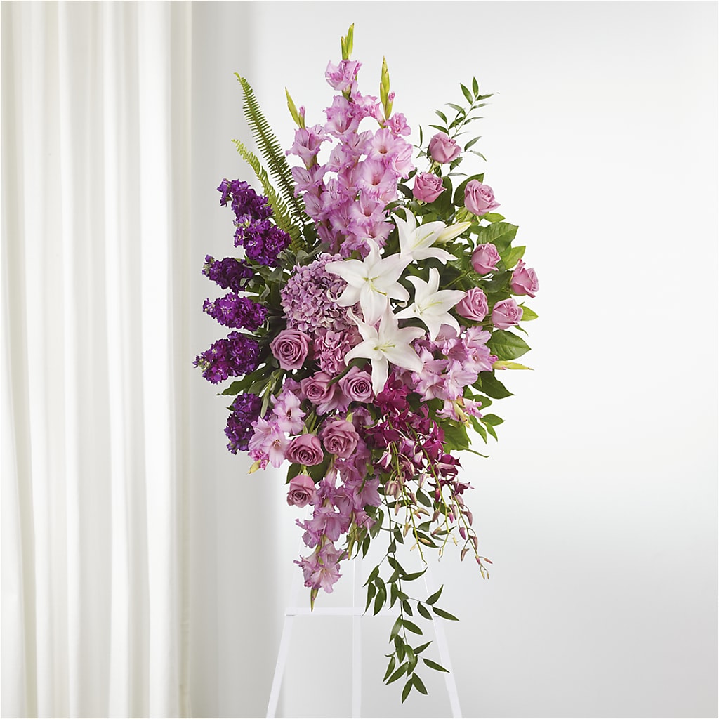 Never Alone Standing Spray – Meramec Florist, Steelville MO