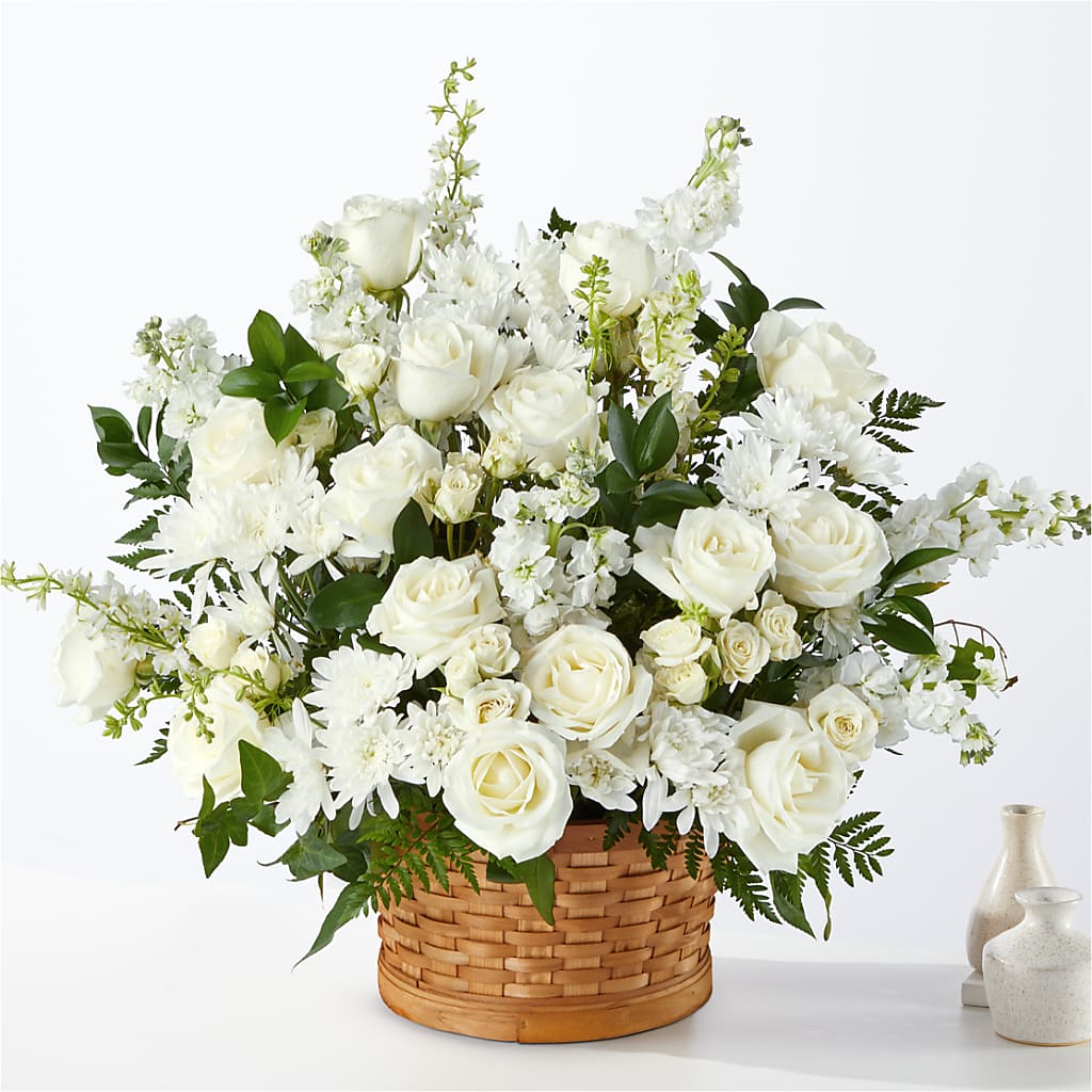 Heartfelt Condolences Arrangement – Meramec Florist, Steelville MO