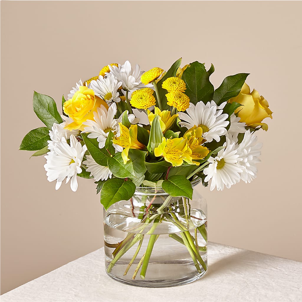 Sunny Sentiments Bouquet – Meramec Florist, Steelville MO