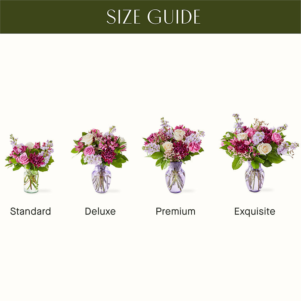 Amethyst Dreams Bouquet – Meramec Florist, Steelville MO