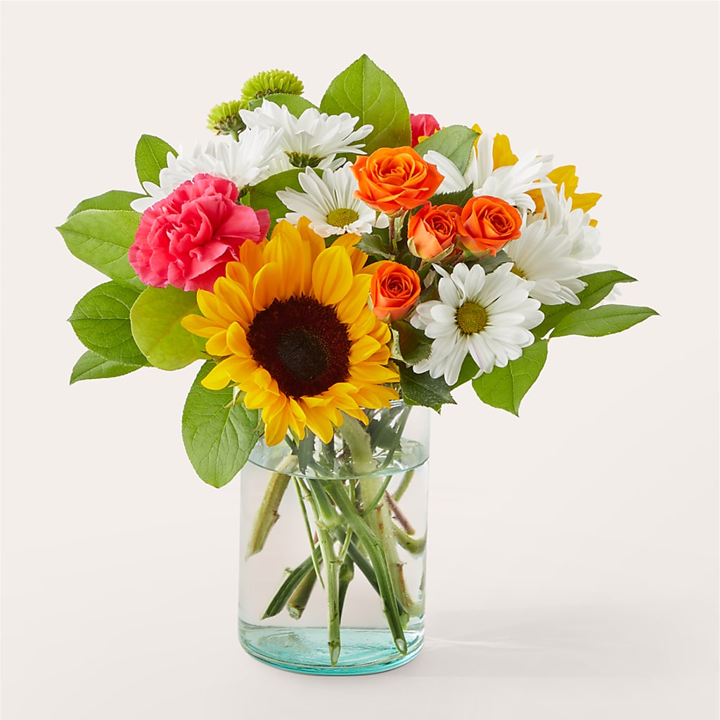 Sun-drenched Blooms Bouquet – Meramec Florist, Steelville MO