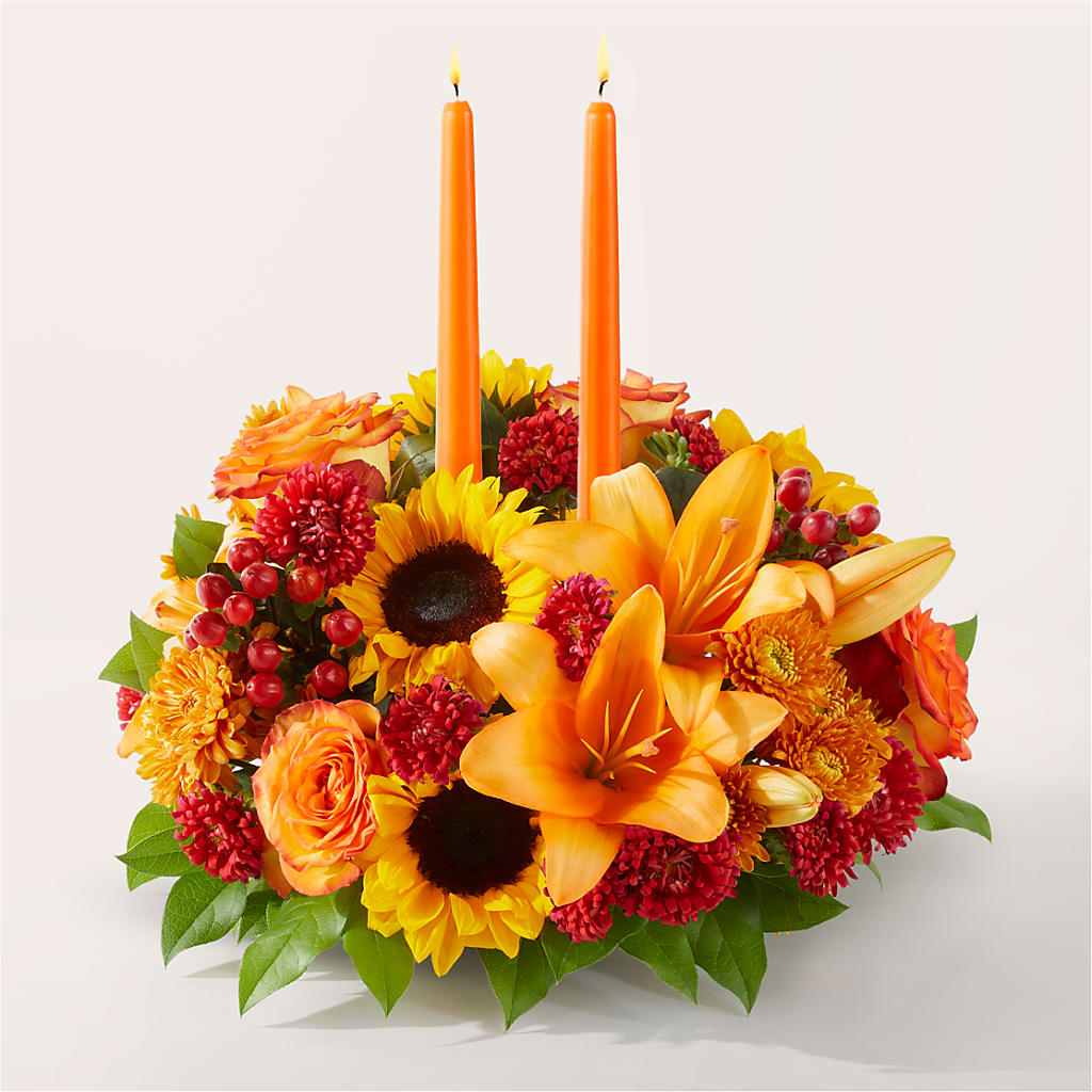 Grateful Centerpiece – Meramec Florist, Steelville MO