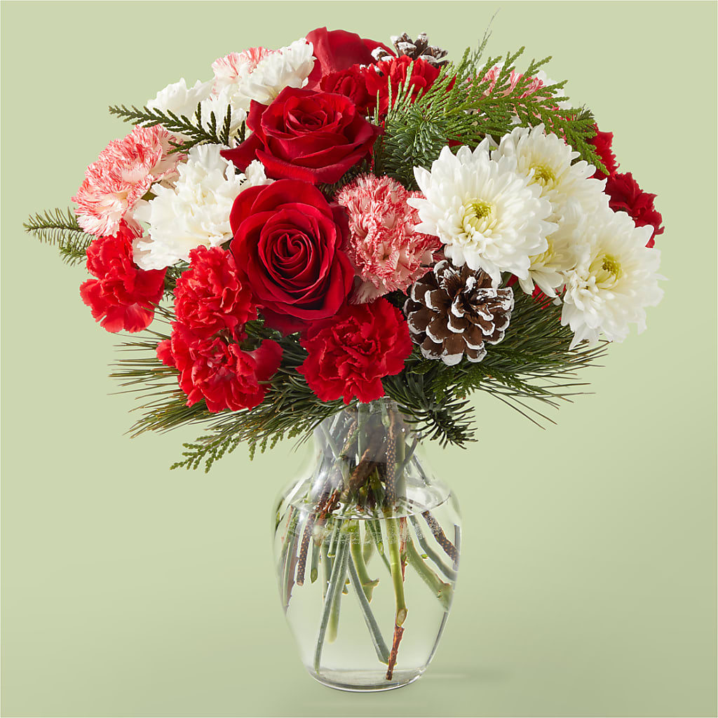 Candy Cane Lane Bouquet – Meramec Florist, Steelville MO