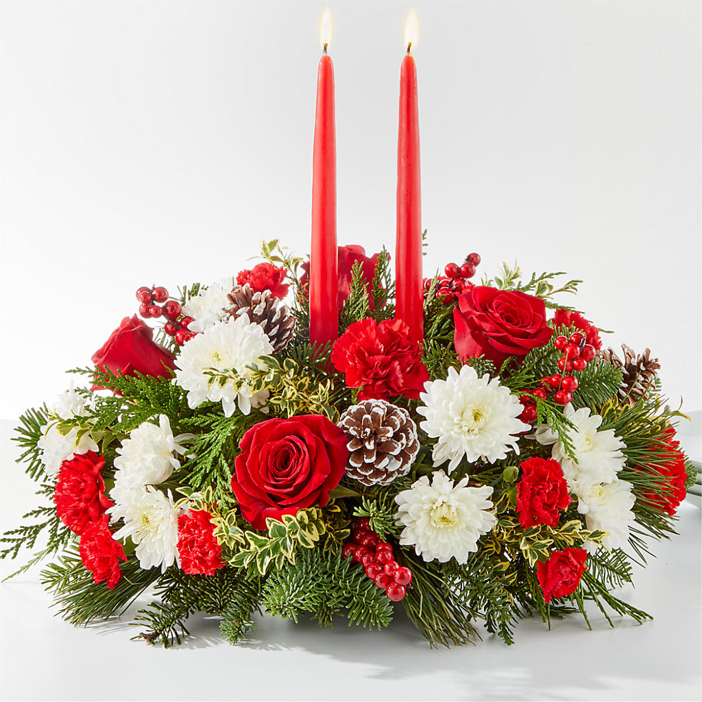 Holiday Soiree Centerpiece – Meramec Florist, Steelville MO
