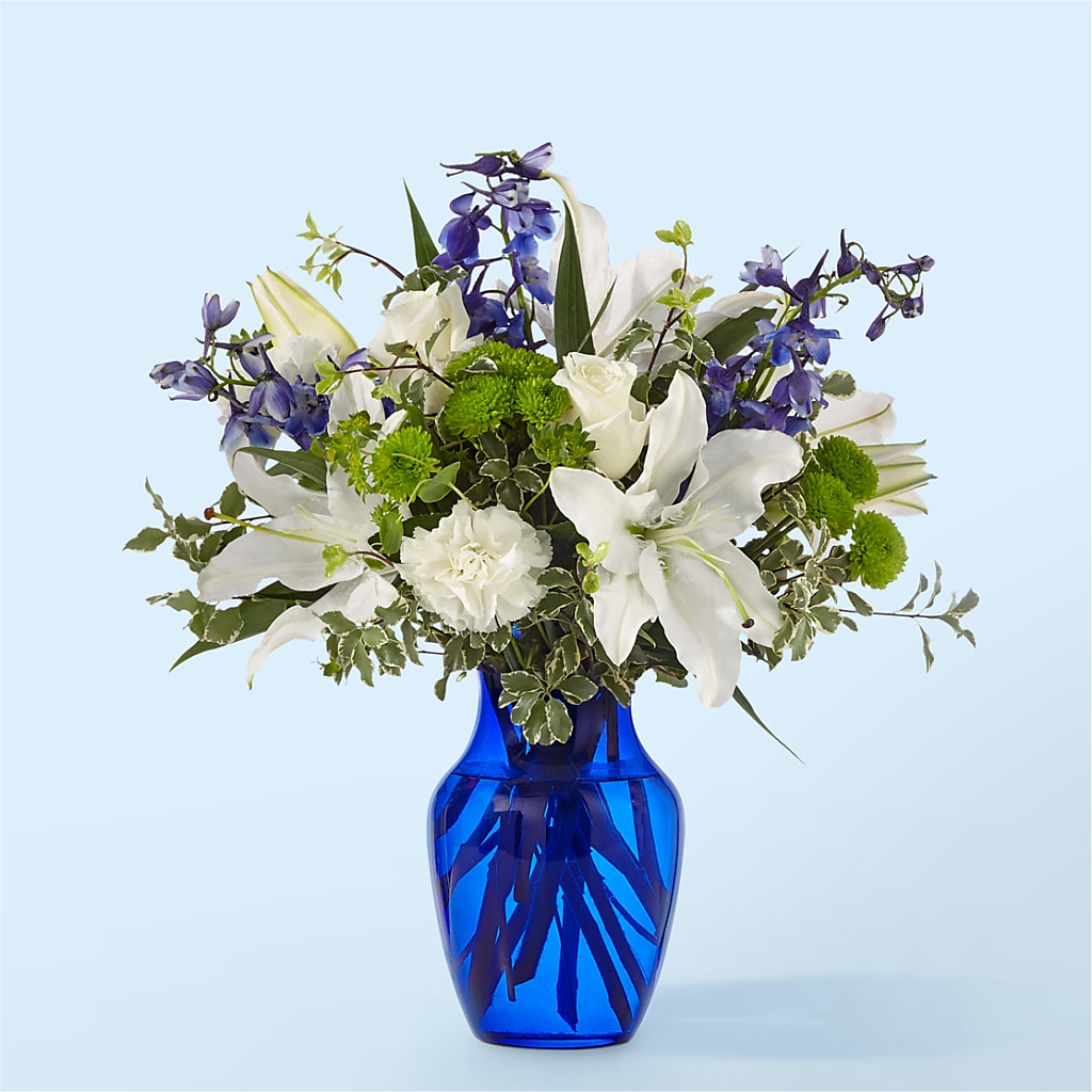 Santorini Bouquet – Meramec Florist, Steelville MO