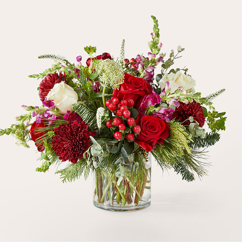 Cranberry Fizz Bouquet – Meramec Florist, Steelville MO