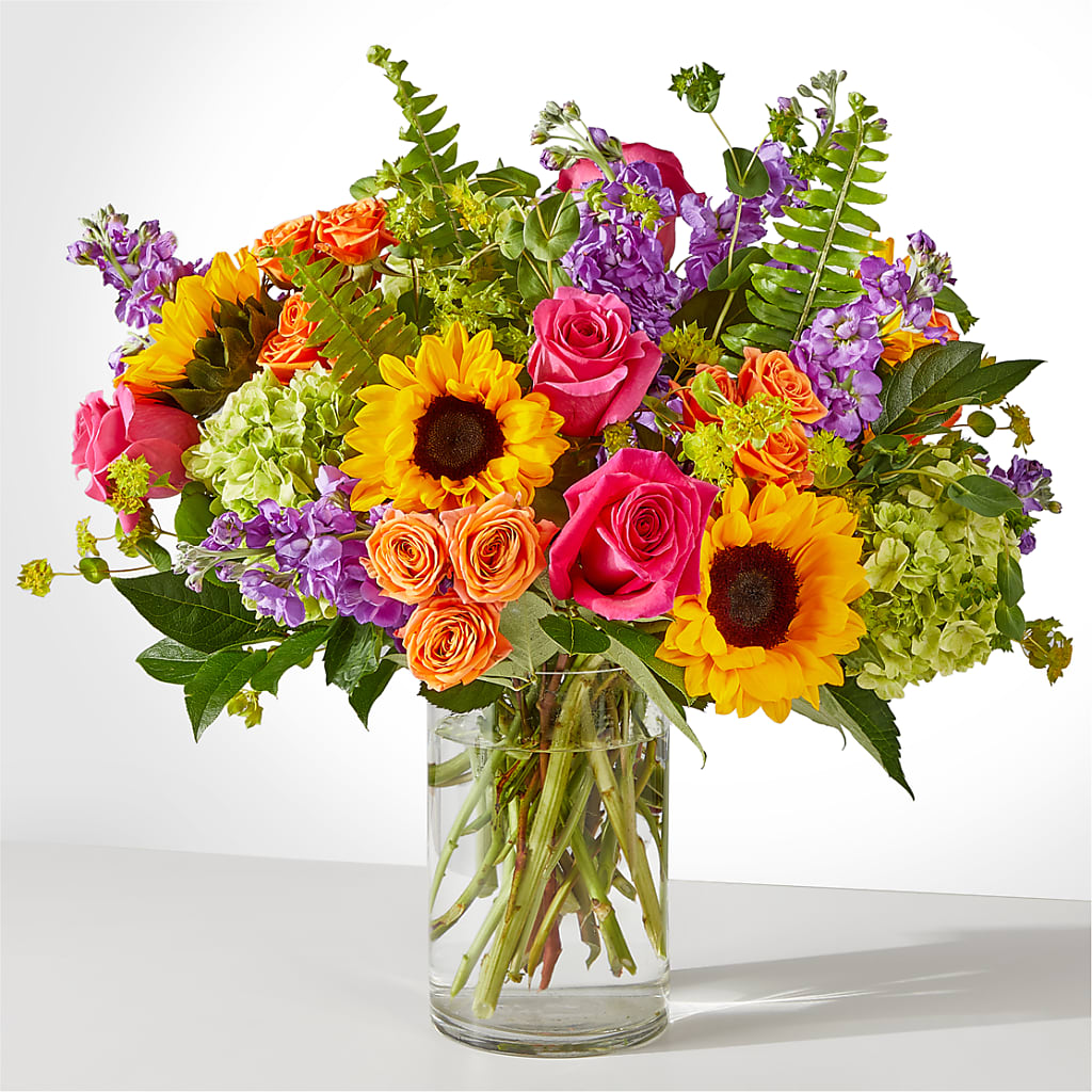 Vibrant Greetings Bouquet – Meramec Florist, Steelville MO
