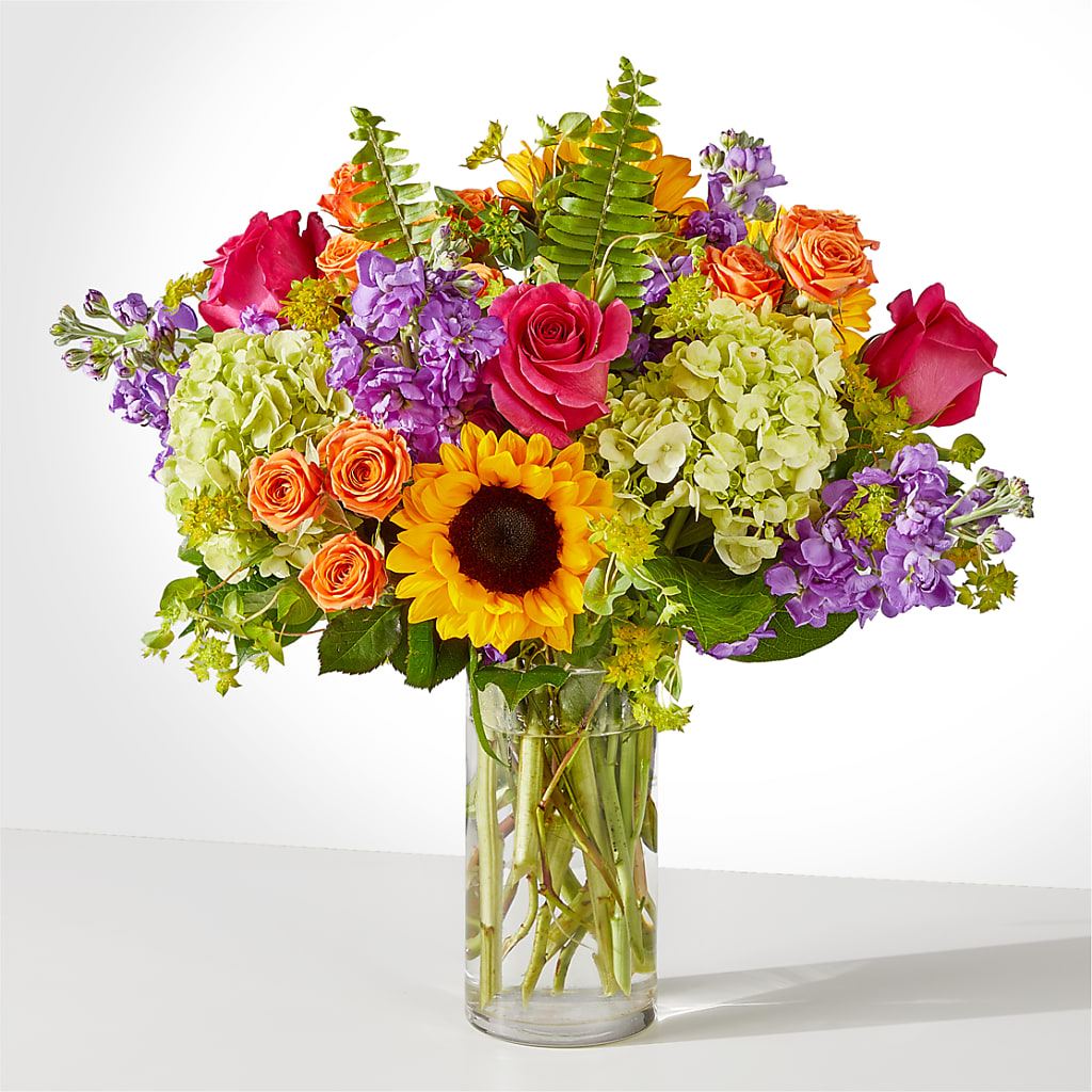 Vibrant Greetings Bouquet – Meramec Florist, Steelville MO