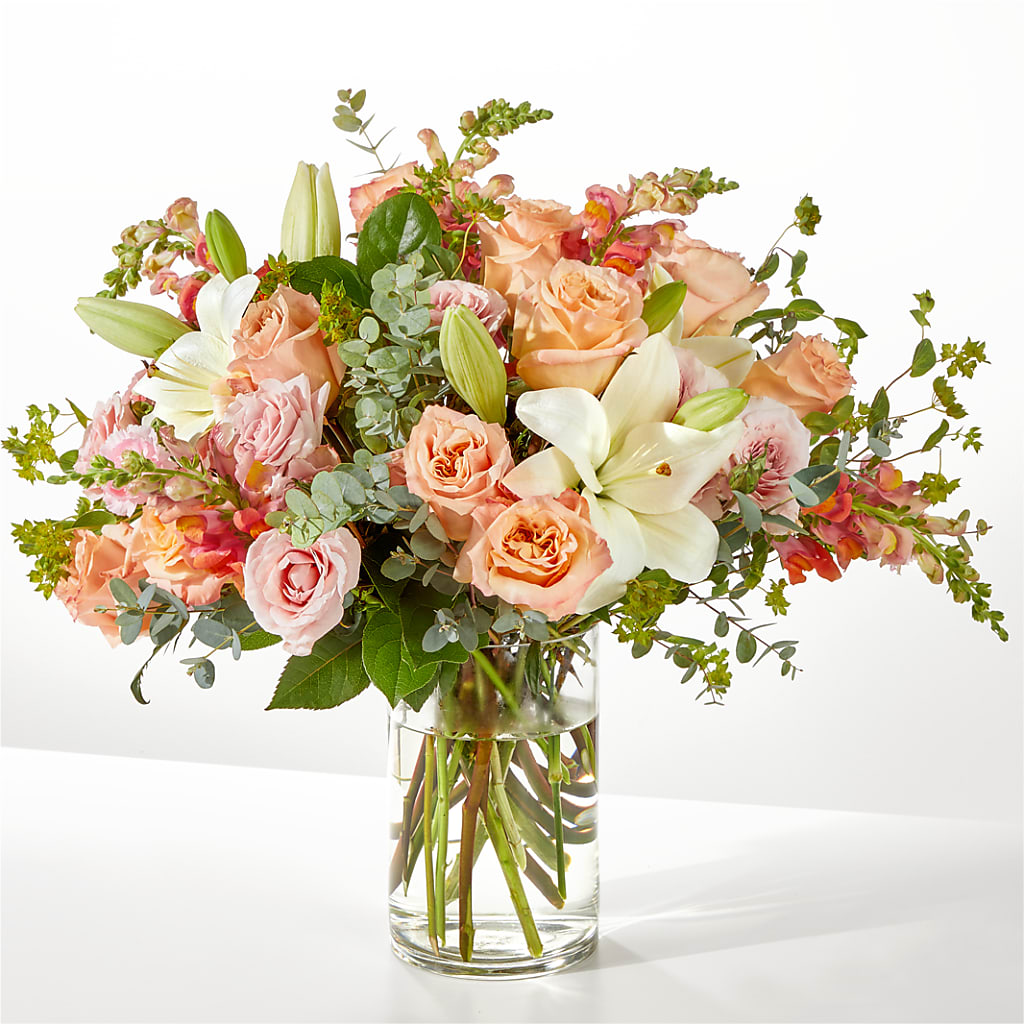 Grapefruit Splash Bouquet – Meramec Florist, Steelville MO